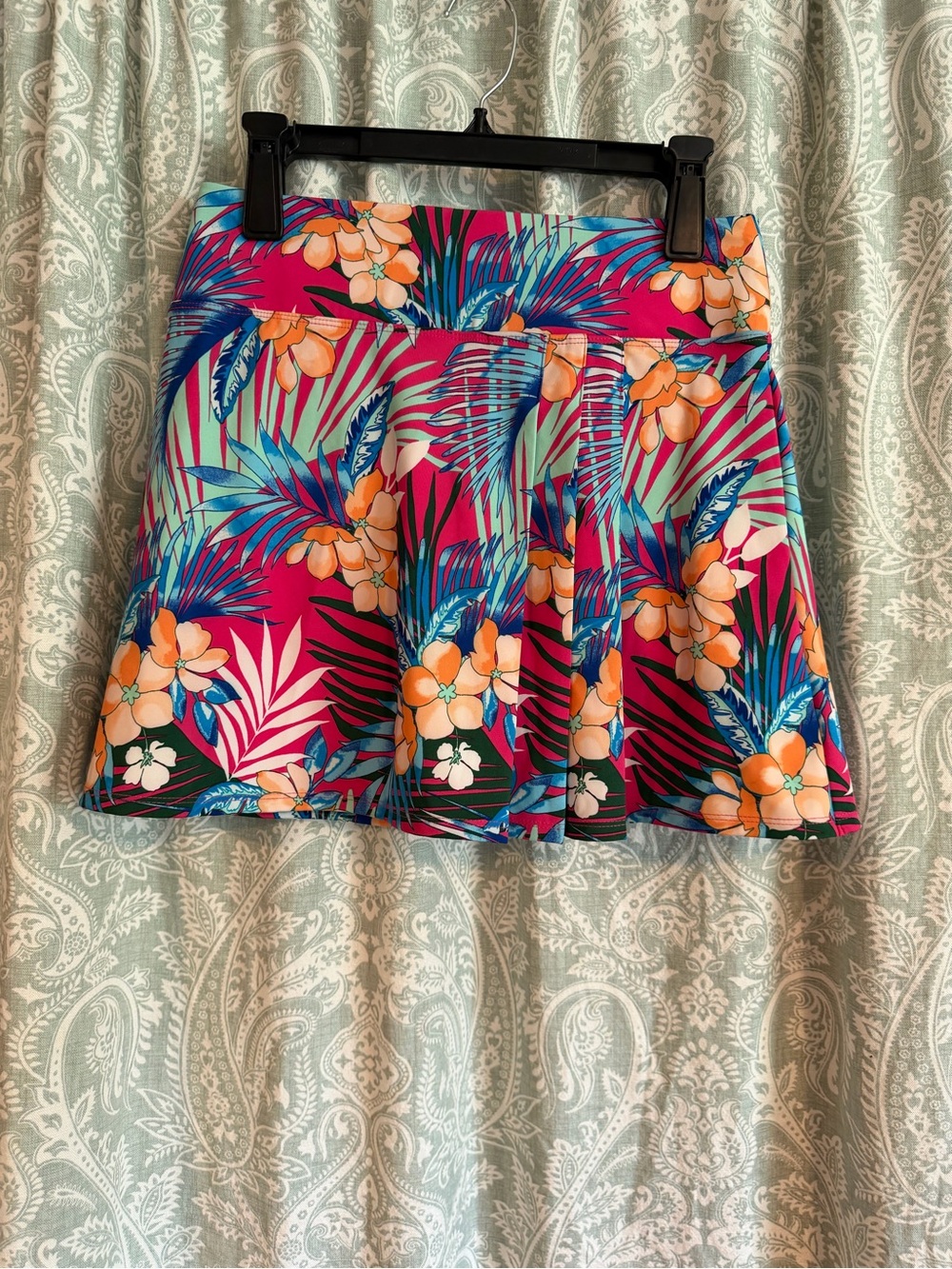 Tommy Bahama Pink Tropical Floral Athletic Skirt